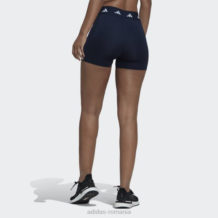Adidas Leggings scurti adidas ink techfit period proof de 3 inci femei cerneală 2JBN23613
