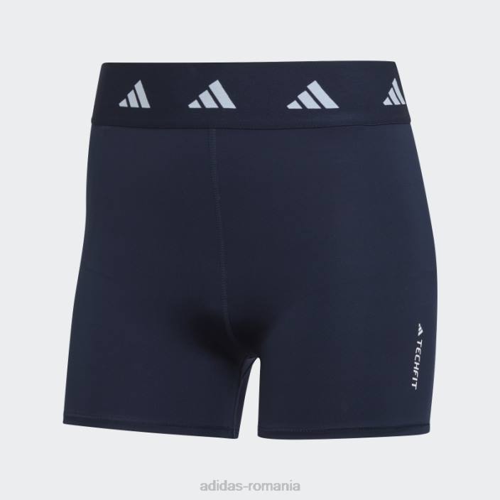 Adidas Leggings scurti adidas ink techfit period proof de 3 inci femei cerneală 2JBN23613