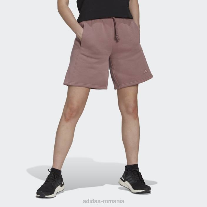 Adidas all szn fleece pantaloni scurți violet adidas femei Violet 2JBN23604
