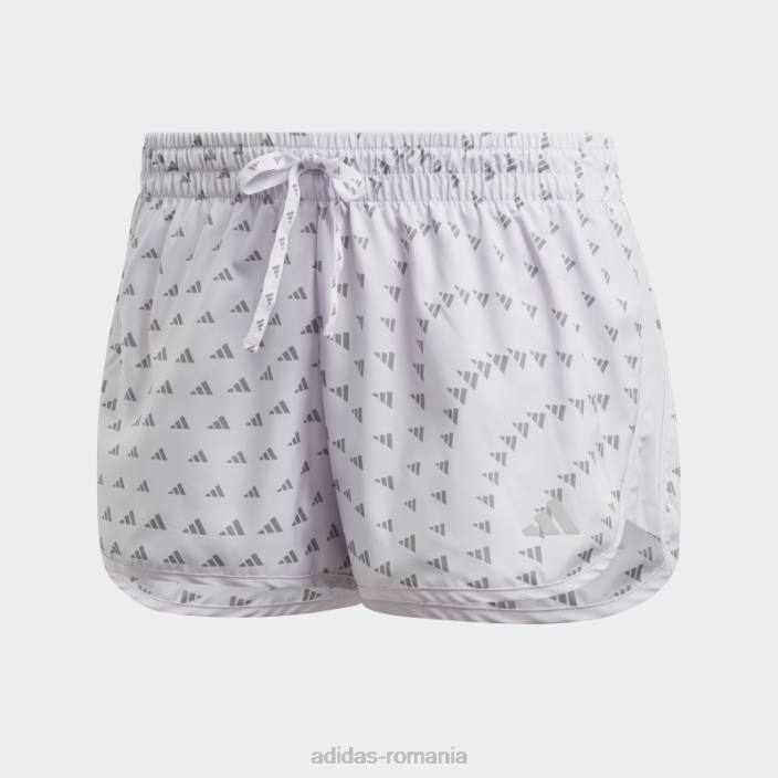 Adidas argintiu zori run it brand love pantaloni scurți femei zori argintii 2JBN23663