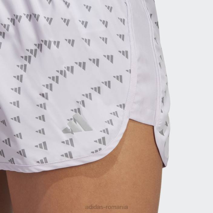 Adidas argintiu zori run it brand love pantaloni scurți femei zori argintii 2JBN23663