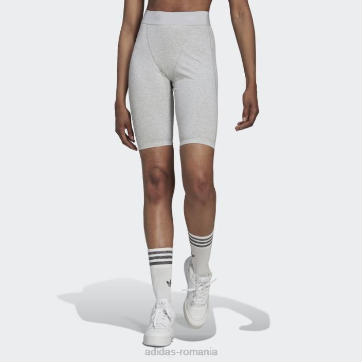 Adidas biciclete loungewear jambiere gri deschis heather femei erica gri deschis 2JBN23666