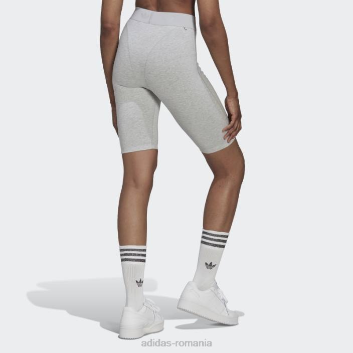 Adidas biciclete loungewear jambiere gri deschis heather femei erica gri deschis 2JBN23666