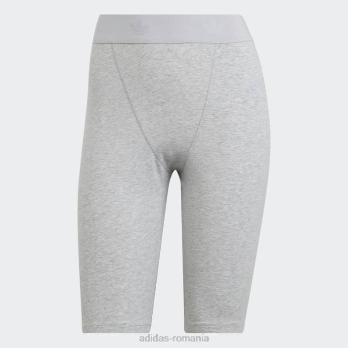 Adidas biciclete loungewear jambiere gri deschis heather femei erica gri deschis 2JBN23666
