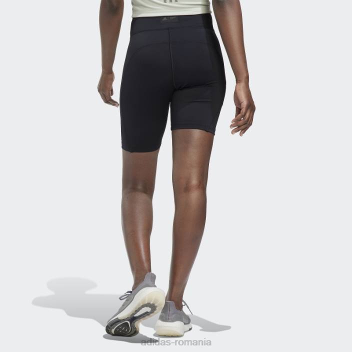 Adidas black parley run for the oceans colanti scurti adidas femei negru 2JBN23697
