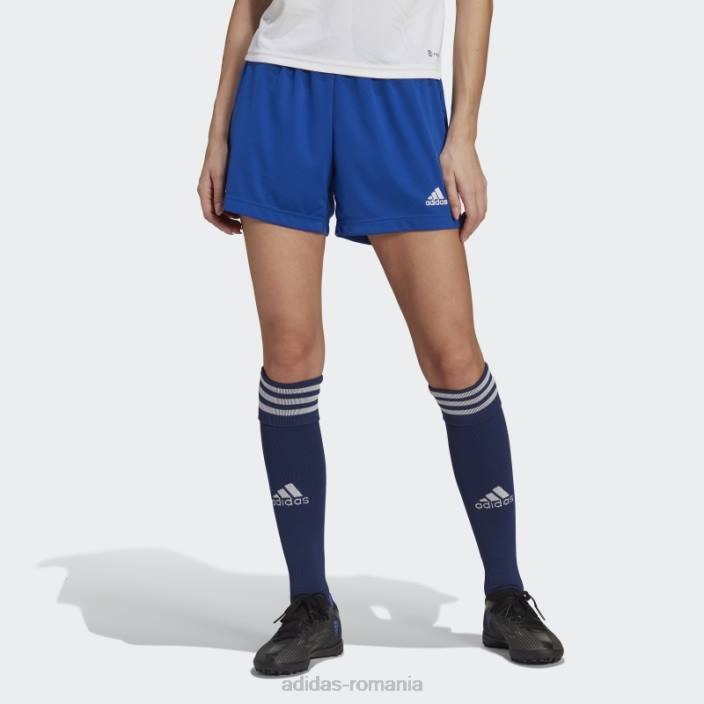 Adidas bleumarin entrada 22 pantaloni scurți fierbinți femei albastru marin 2JBN23603