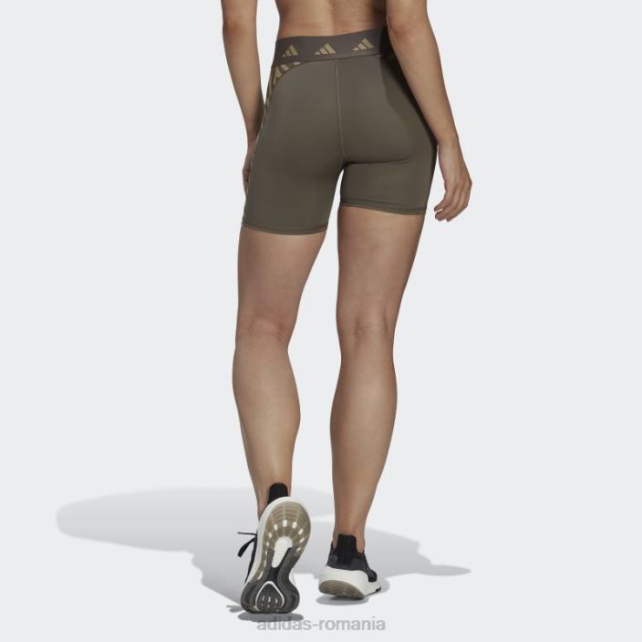 Adidas branch hyperglam techfit zebra jambiere scurte cu talie înaltă adidas femei ramură 2JBN23541
