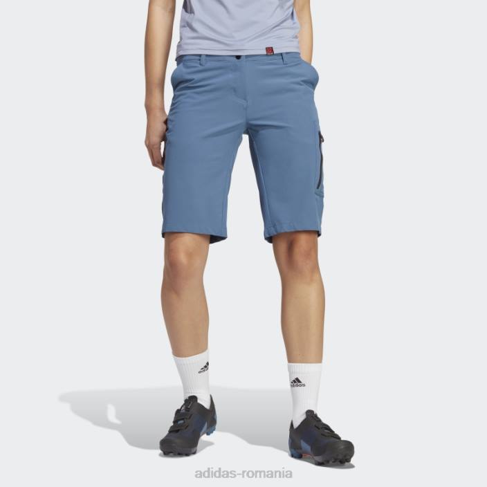 Adidas cinci zece marca de oțel curajos pantaloni scurți femei oţel 2JBN23660