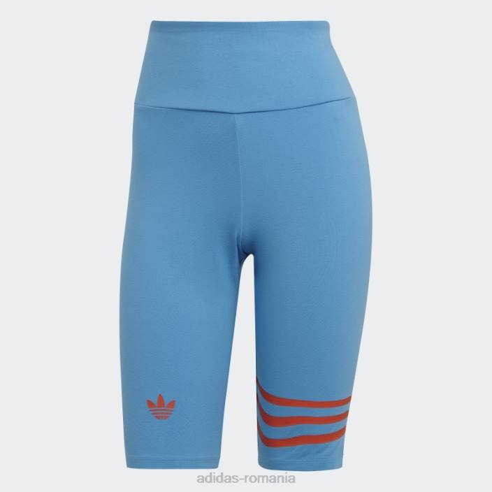 Adidas colanți pentru biciclete adicolor neuclassics albaștri femei albastru 2JBN23566