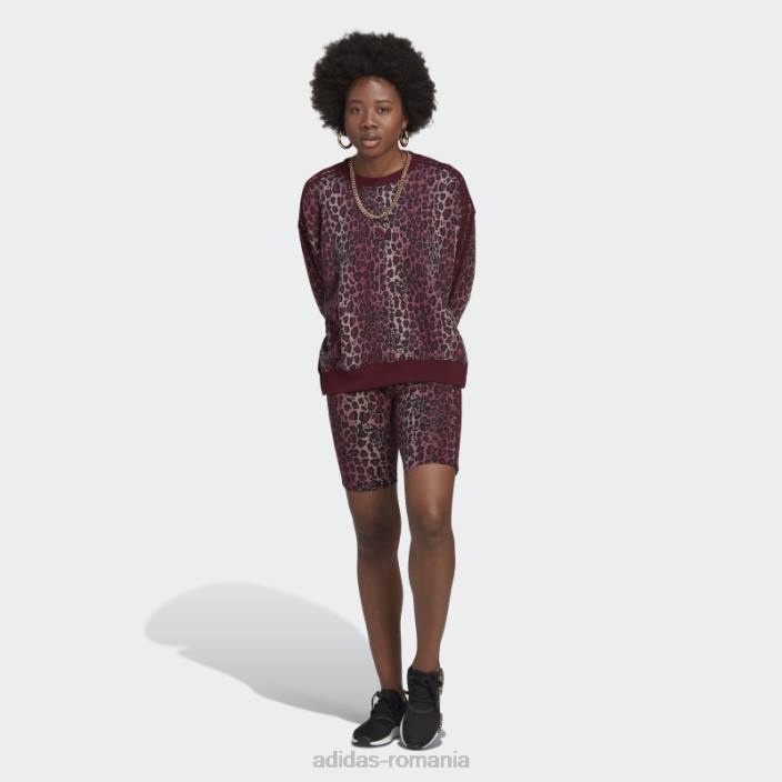 Adidas dresuri scurte maroon bike adidas femei maro/multicolor 2JBN23547
