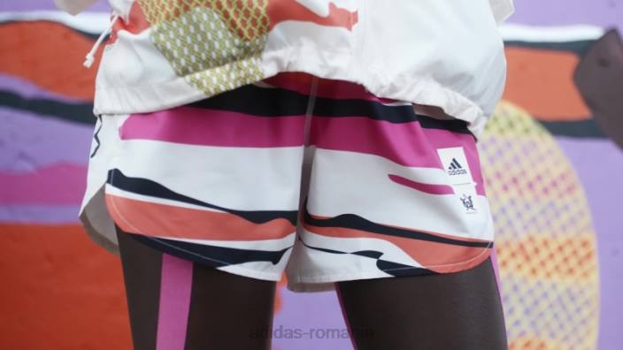 Adidas ecru tint thebe magugu run fast running pantaloni scurți adidas femei nuanță ecru 2JBN23601