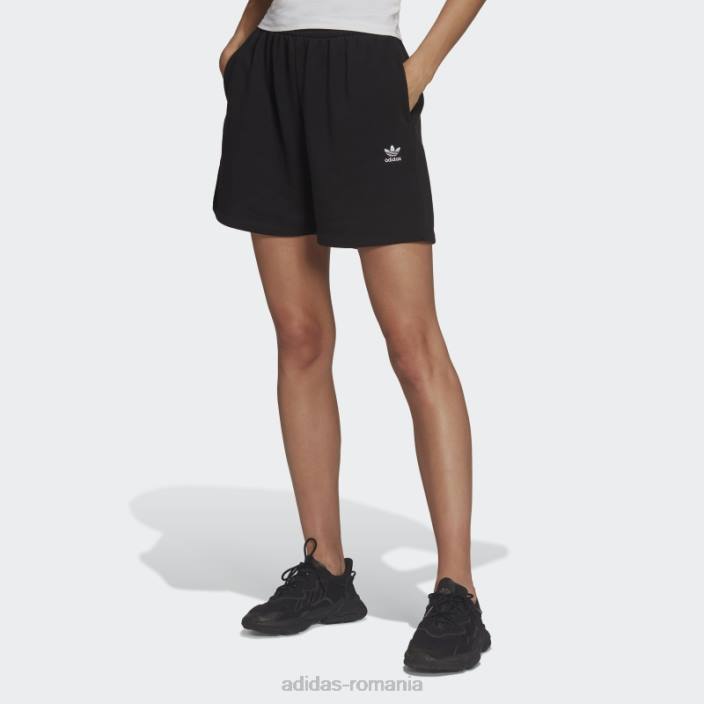 Adidas pantaloni scurți adicolor essentials french terry negru adidas femei negru 2JBN23544