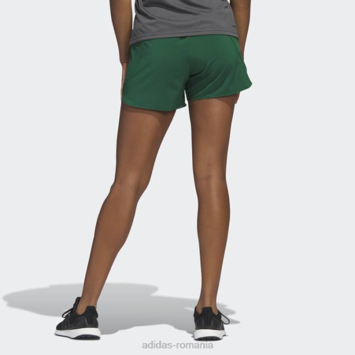 Adidas pantaloni scurți de antrenament ncaa-mia sideline 21 adidas femei ncaa-mia/verde închis/portocaliu 2JBN23625