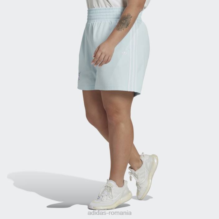 Adidas pantaloni scurți de box albaștri (mărime plus) femei albastru 2JBN23261