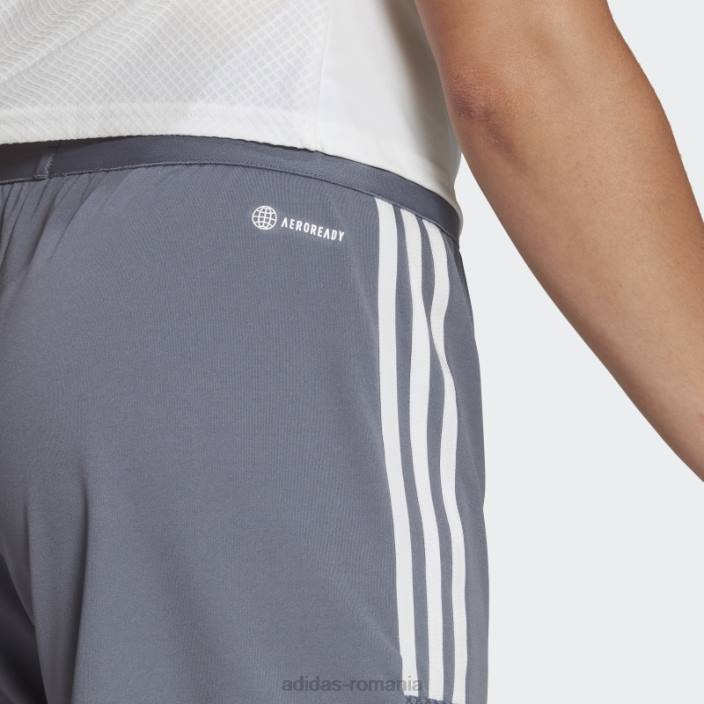 Adidas pantaloni scurți de liga fierbinte tiro 23 alb femei onix/alb 2JBN23677