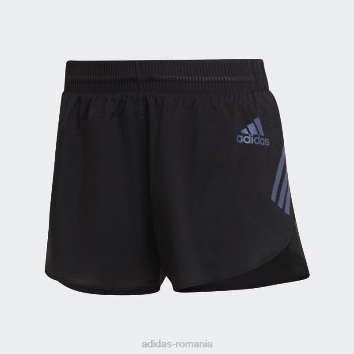 Adidas pantaloni scurți negri adizero running split femei negru 2JBN23626