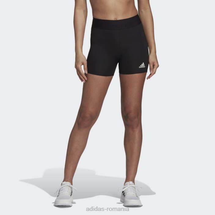 Adidas pantaloni scurți negri de volei techfit rezistenti la perioadele adidas femei negru 2JBN23643