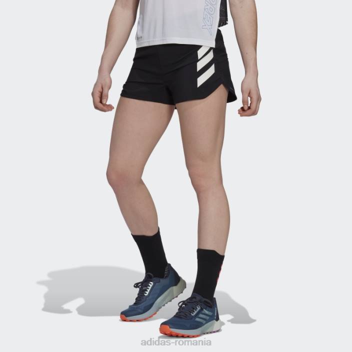 Adidas pantaloni scurți negri terrex agravic femei negru 2JBN23572