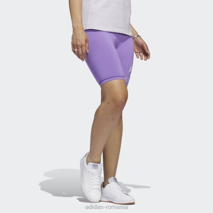 Adidas pantaloni scurți sport statement violet femei violet 2JBN23635