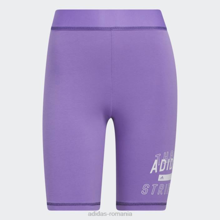 Adidas pantaloni scurți sport statement violet femei violet 2JBN23635