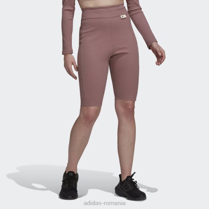 Adidas pantaloni scurți violet studio lounge femei Violet 2JBN23608