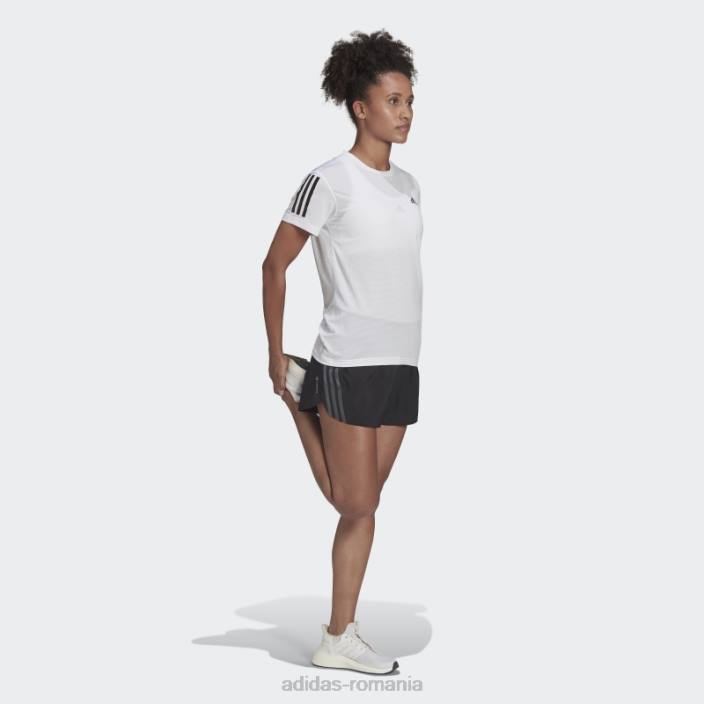 Adidas run icons pantaloni scurți de alergare cu 3 dungi negru adidas femei negru 2JBN23616