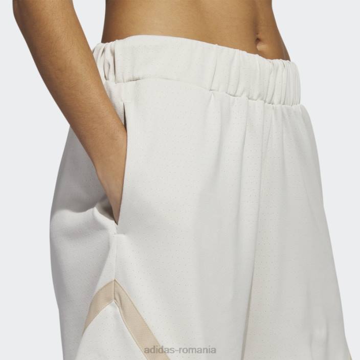 Adidas selectați pantaloni scurți de baschet aluminiu femei aluminiu 2JBN23623