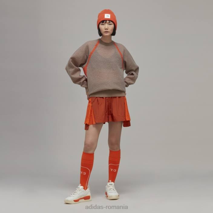 Adidas y-3 pantaloni scurți clasici cu coajă ușoară la modă femei2JBN10477