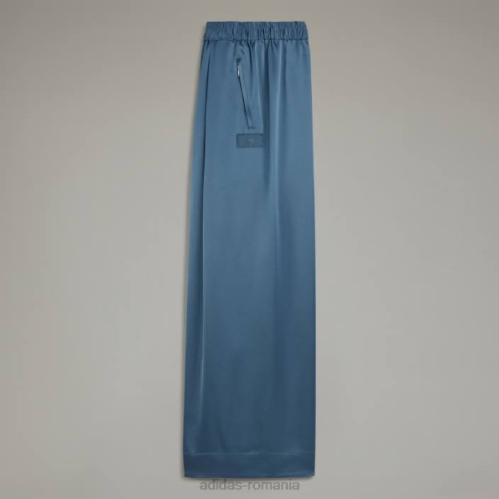 Adidas Pantaloni largi din mătase adidas y-3 femei2JBN23960