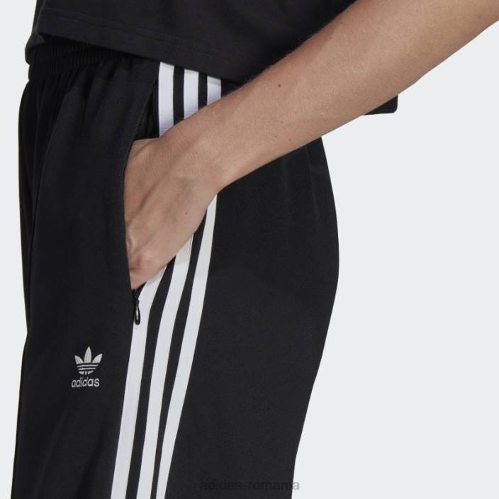 Adidas adicolor classics pantaloni largi negri adidas femei negru 2JBN24000