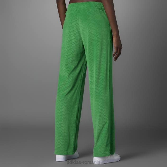 Adidas adicolor heritage now velur pantaloni verzi femei verde 2JBN23881