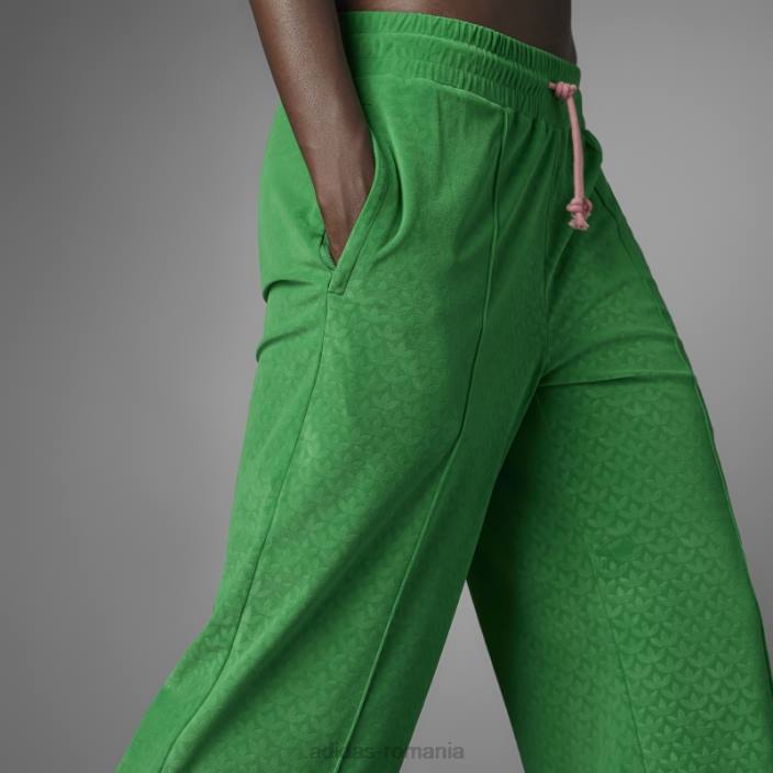 Adidas adicolor heritage now velur pantaloni verzi femei verde 2JBN23881