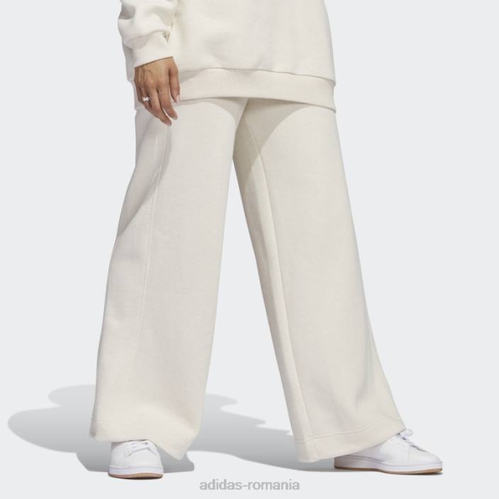 Adidas all szn fleece pantaloni largi ecru tint mel adidas femei ecru tint mel 2JBN23958