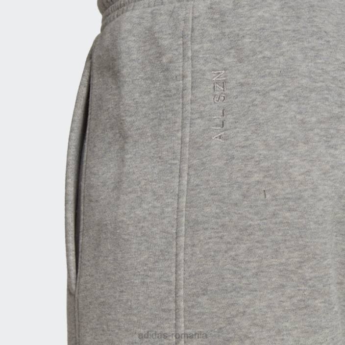 Adidas all szn pantaloni fleece gri mediu adidas femei gri mediu 2JBN23982