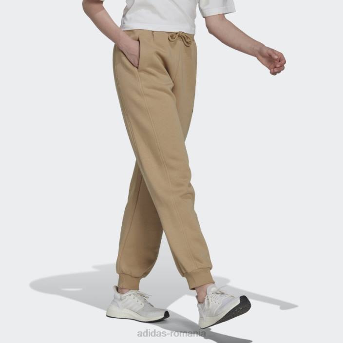 Adidas all szn pantaloni fleece ton bej adidas femei ton bej 2JBN23880