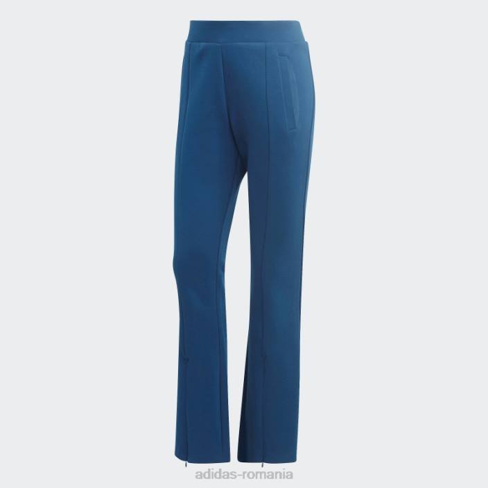 Adidas icoane viitoare insignă de sport pantaloni evazați marine femei marin 2JBN23827