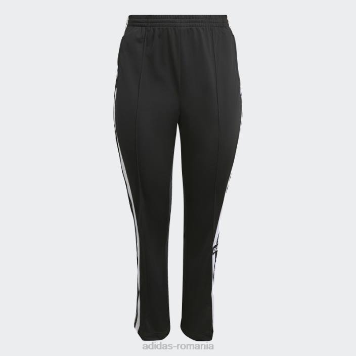 Adidas pantaloni adicolor classics adibreak (plus marime) negri femei negru 2JBN23293