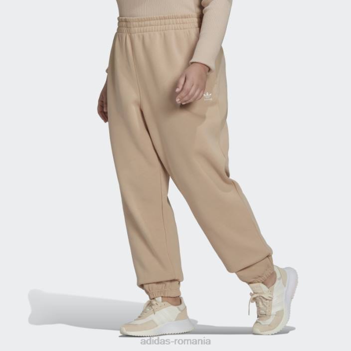 Adidas pantaloni adicolor essentials (plus size) bej adidas femei bej 2JBN23286