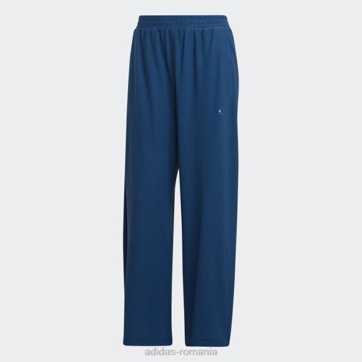 Adidas pantaloni adidas 7/8 cu picioare mari aeroready studio femei marin 2JBN23829