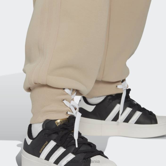 Adidas pantaloni cu dantelă bej întotdeauna originali (plus mărime) femei bej 2JBN23267