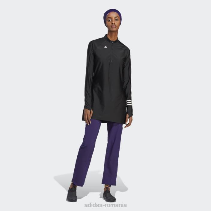 Adidas pantaloni cu imprimeu positivisea violet inchis adidas femei violet închis/albastru 2JBN23946