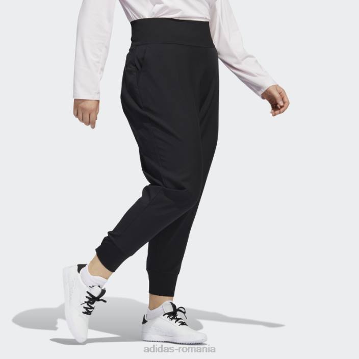 Adidas pantaloni de jogger esențiali negri (plus mărime) femei negru 2JBN23290
