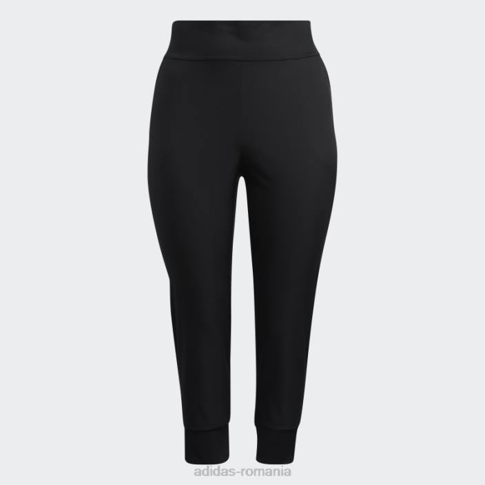 Adidas pantaloni de jogger esențiali negri (plus mărime) femei negru 2JBN23290