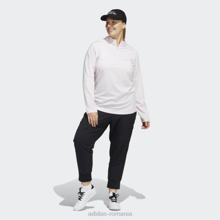 Adidas pantaloni de jogger esențiali negri (plus mărime) femei negru 2JBN23290