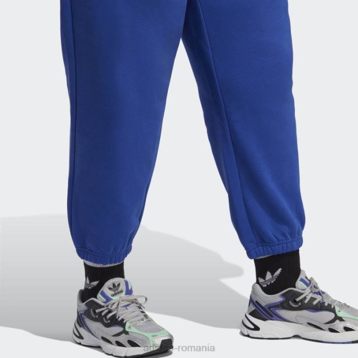 Adidas pantaloni de jogging fleece blue essentials (mărime plus) femei albastru 2JBN23320