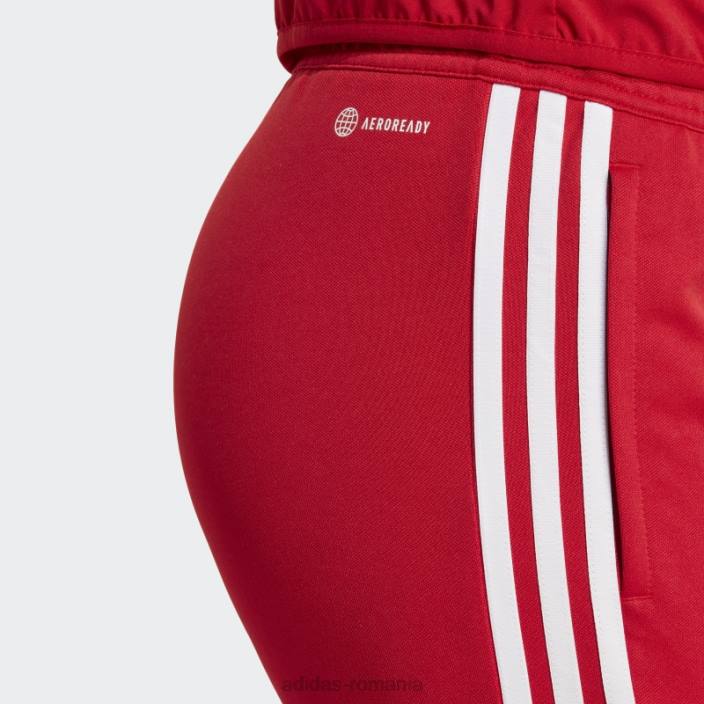 Adidas pantaloni de liga rosu tiro 23 femei roșu 2JBN24112
