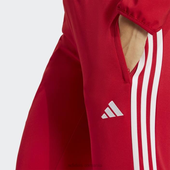Adidas pantaloni de liga rosu tiro 23 femei roșu 2JBN24112