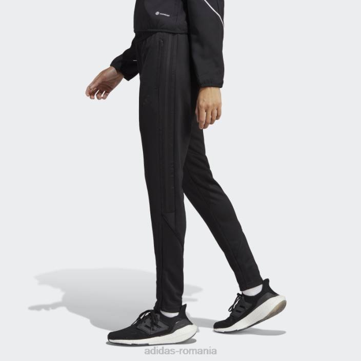 Adidas pantaloni de liga tiro 23 negri adidas femei negru 2JBN23826
