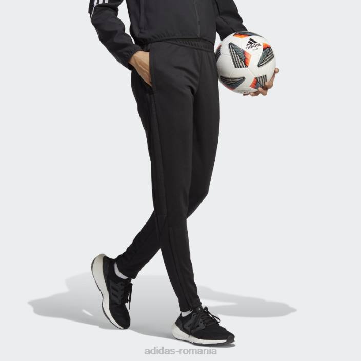 Adidas pantaloni de liga tiro 23 negri adidas femei negru 2JBN23826