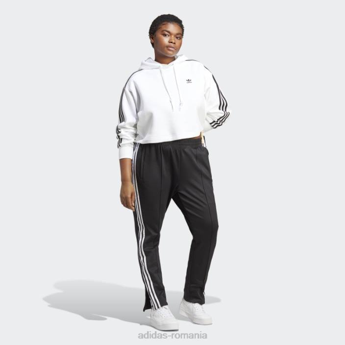 Adidas pantaloni de sport adicolor sst (plus size) negri femei negru 2JBN23240